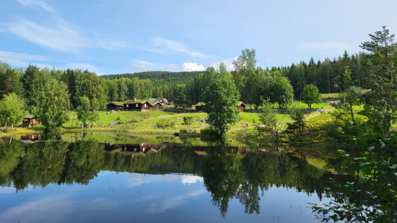 Eit skigardsdele, setergrenda på MH