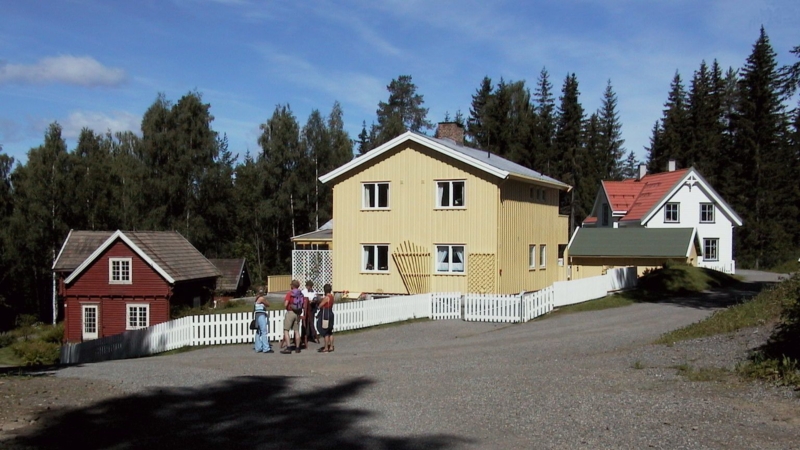 50-talls huset på Maihaugen, Lillehammer. Foto: Maihaugen