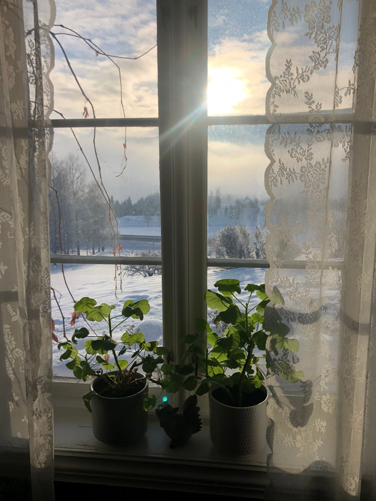 Utsikt fra Karoline og Bj&oslash;rnstjerne Bj&oslash;rnsons hjem. Foto: Bj&oslash;rnstjerne Bj&oslash;rnsons Aulestad

