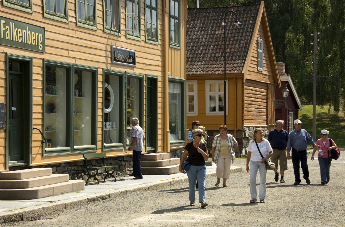 Juling&aring;rden forfra. Foto. Camilla Damg&aring;rd/Maihaugen

