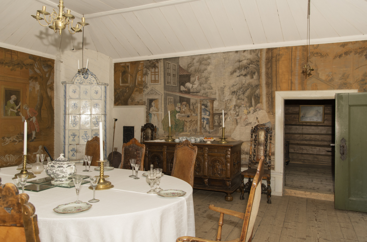 Finstua i Presteg&aring;rden. Foto: Tone Iren Eggen T&oslash;mte/Maihaugen

