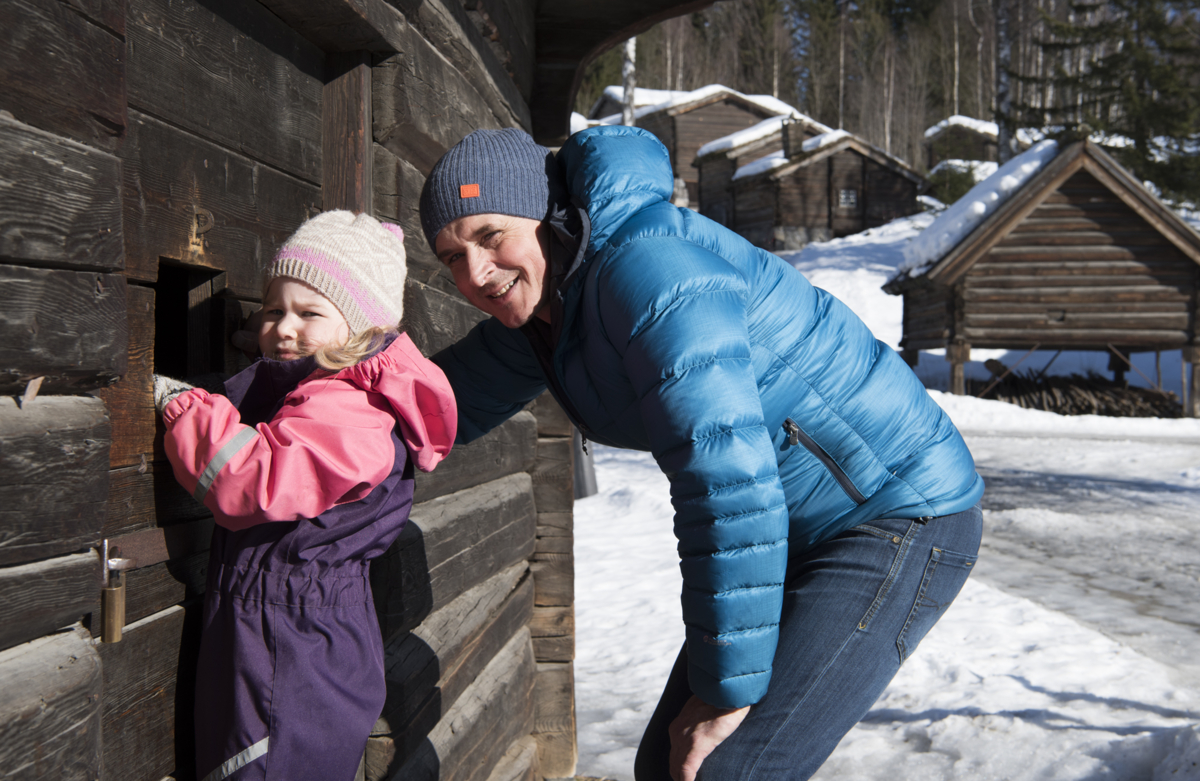 Utforskning&nbsp;p&aring; Maihaugen. Foto: Camilla Damg&aring;rd / Maihaugen

