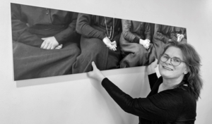 Kunstner viser frem verk