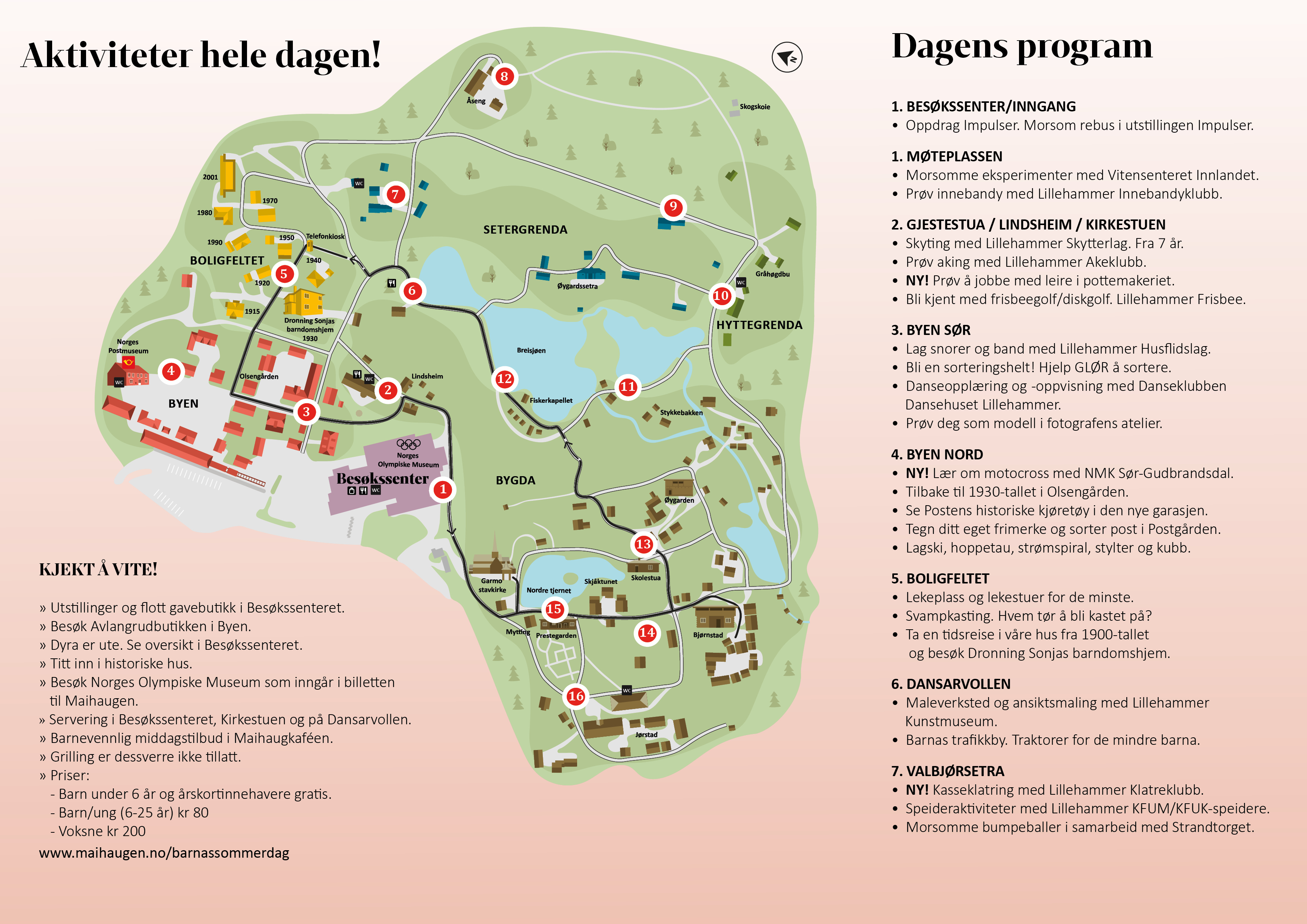 Program Barnas sommerdag 2025
