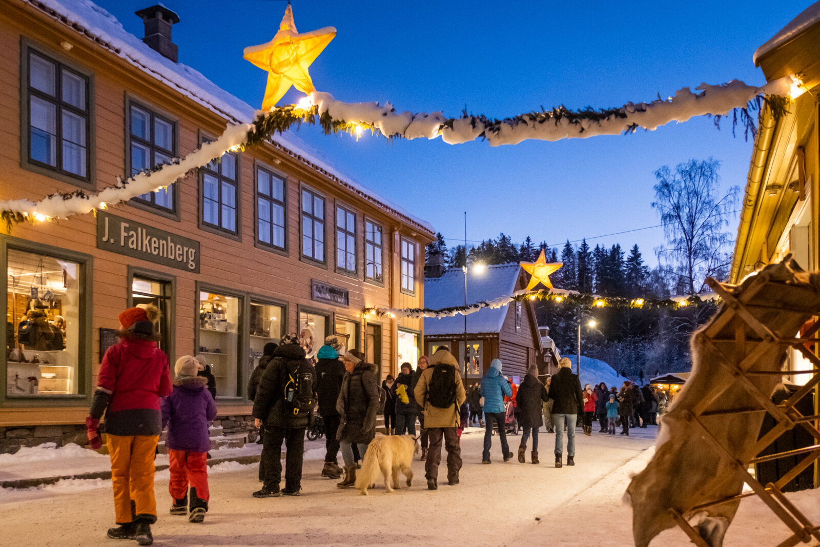 Julemarked Falkenberg foto Caroline Strømhylden